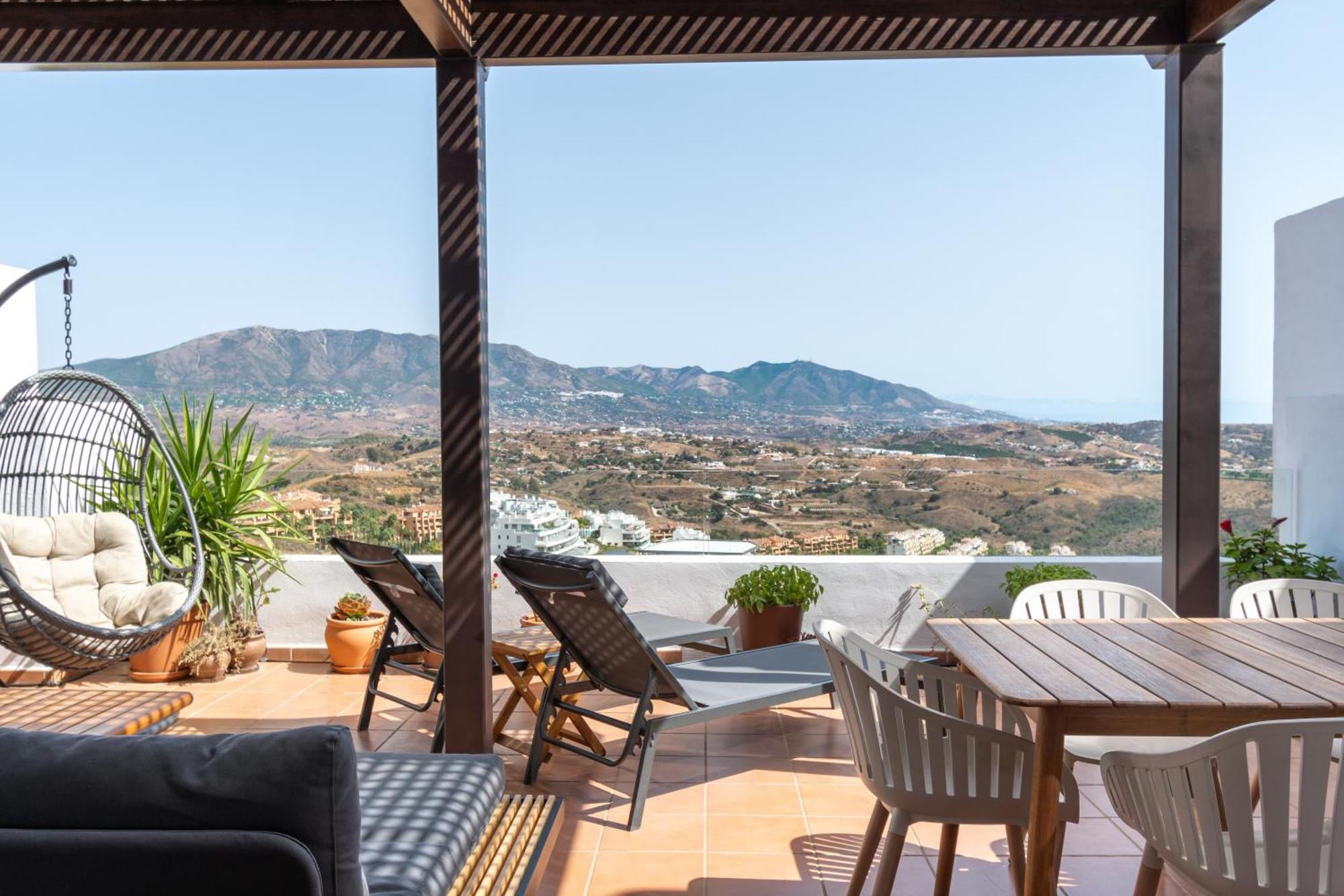 דירות Sitio de Calahonda Casa Cerro Azul In La Cala Hills Club מראה חיצוני תמונה